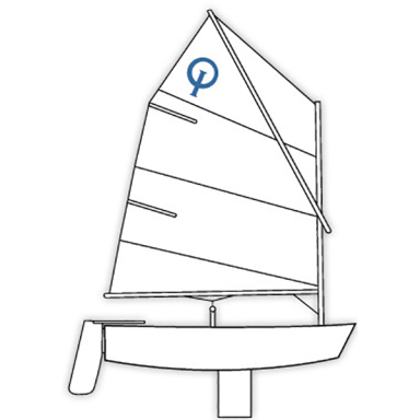 Optimist Sailboat
